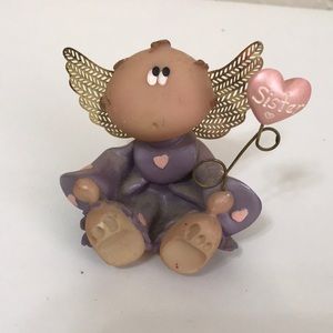 Russ Angel Cheeks "Sister" Kirk 2001 Purple Pink Hearts